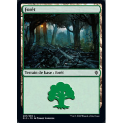 (Foil) Terrain - Forêt (V2) (L) [ELD]