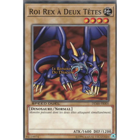 Roi Rex à Deux Têtes (C) [DEM6]