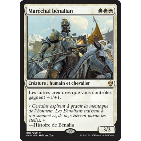 (Foil) Blanche - Maréchal bénalian (R) [DOM]