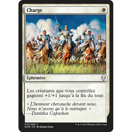 (Foil) Blanche - Charge (C) [DOM]