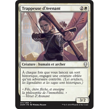 (Foil) Blanche - Trappeuse d'Avenant (C) [DOM]
