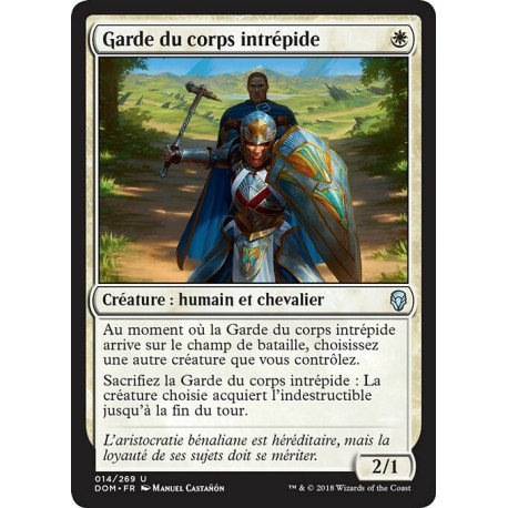 (Foil) Blanche - Garde du corps intrépide (U) [DOM]