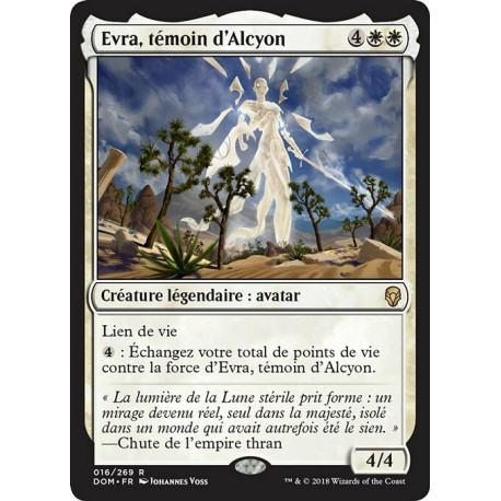 (Foil) Blanche - Evra, témoin d'Alcyon (R) [DOM]