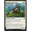 (Foil) Blanche - Éléphant d'excavation (C) [DOM]