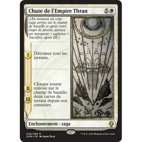 (Foil) Blanche - Chute de l'Empire Thran (R) [DOM]