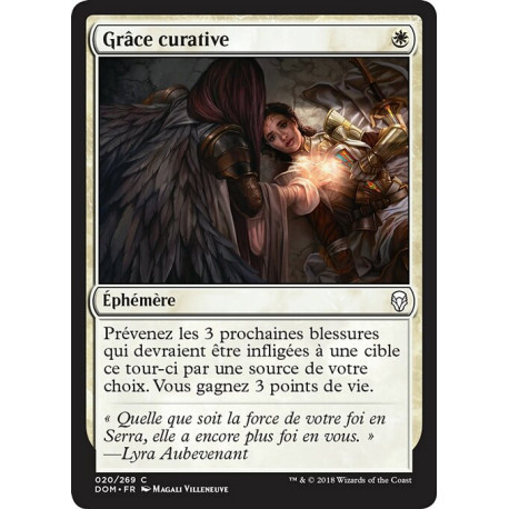 (Foil) Blanche - Grâce curative (C) [DOM]