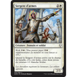 (Foil) Blanche - Sergent d'armes (C) [DOM]