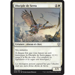 (Foil) Blanche - Disciple de Serra (C) [DOM]