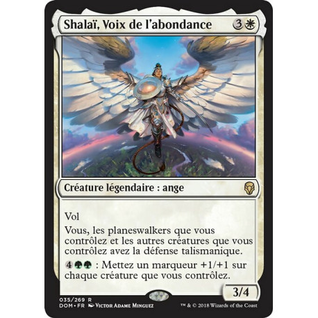 (Foil) Blanche - Shalaï, Voix de l'abondance (R) [DOM]