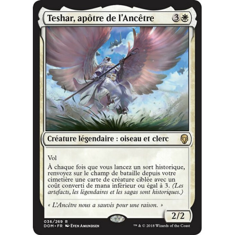 (Foil) Blanche - Teshar, apôtre de l'Ancêtre (R) [DOM]