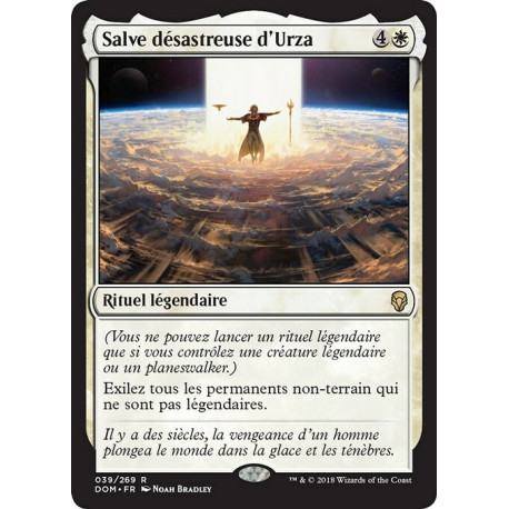 (Foil) Blanche - Salve désastreuse d'Urza (R) [DOM]