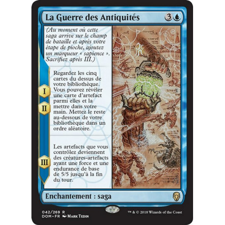 (Foil) Bleue - La Guerre des Antiquités (R) [DOM]