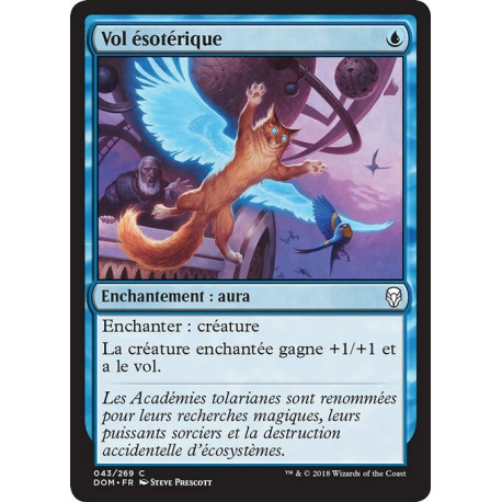 (Foil) Bleue - Vol ésotérique (C) [DOM]