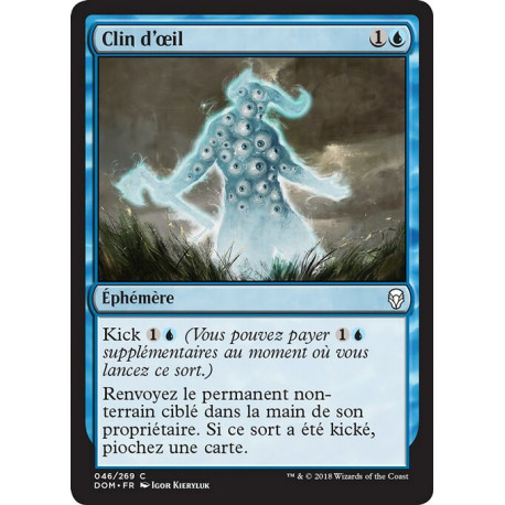 (Foil) Bleue - Clin d'œil (C) [DOM]