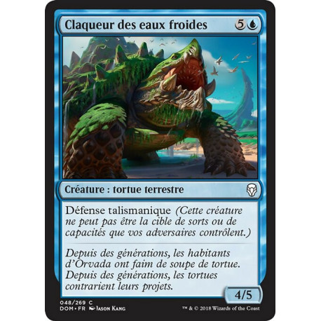 (Foil) Bleue - Claqueur des eaux froides (C) [DOM]