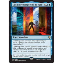 (Foil) Bleue - Déchirure temporelle de Karn (R) [DOM]