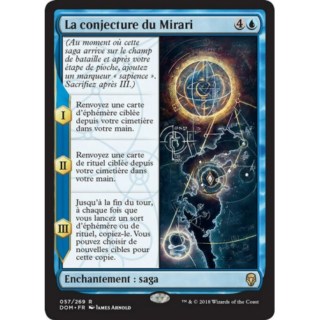 (Foil) Bleue - La conjecture du Mirari (R) [DOM]