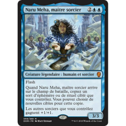 (Foil) Bleue - Naru Meha, maître sorcier (M) [DOM]