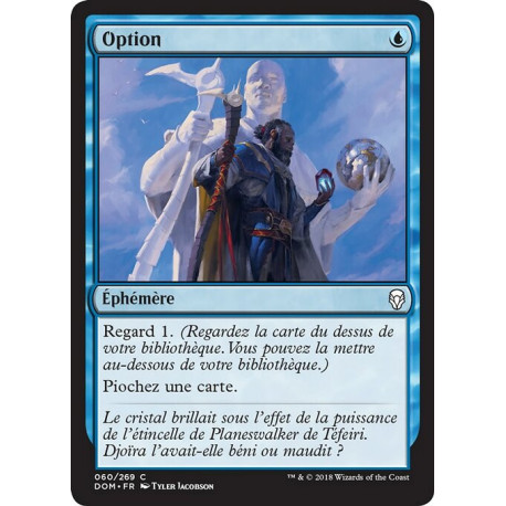 (Foil) Bleue - Option (C) [DOM]