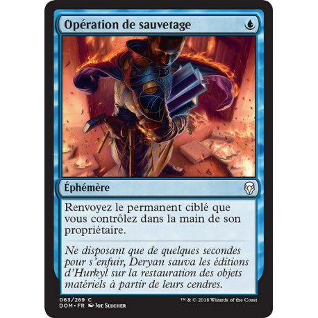 (Foil) Bleue - Opération de sauvetage (C) [DOM]