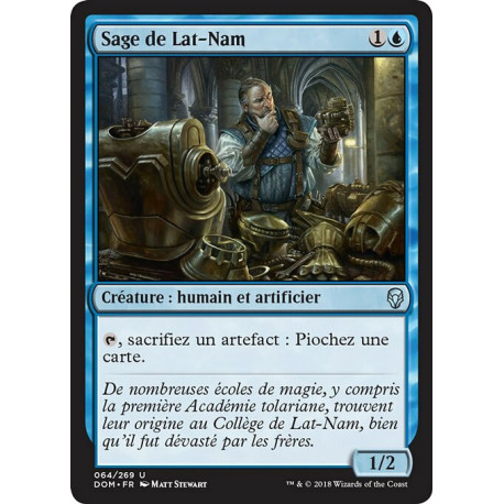 (Foil) Bleue - Sage de Lat-Nam (U) [DOM]