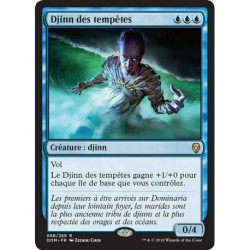 (Foil) Bleue - Djinn des tempêtes (R) [DOM]