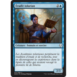 (Foil) Bleue - Érudit tolarian (C) [DOM]