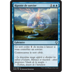 (Foil) Bleue - Riposte de sorcier (U) [DOM]