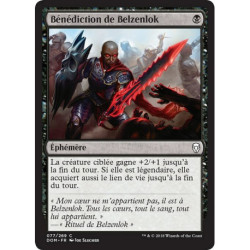 (Foil) Noire - Bénédiction de Belzenlok (C) [DOM]