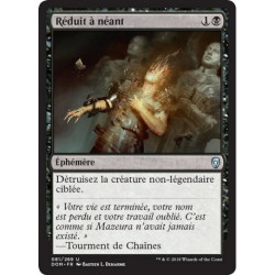 (Foil) Noire - Réduit à néant (U) [DOM]