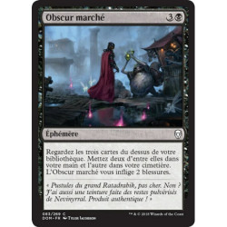 (Foil) Noire - Obscur marché (C) [DOM]
