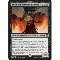 (Foil) Noire - Seigneur démon Belzenlok (M) [DOM]