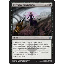 (Foil) Noire - Dernière séparation (U) [DOM]