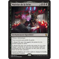 (Foil) Noire - Maîtrise de la liche (R) [DOM]