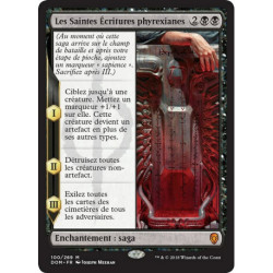 (Foil) Noire - Les Saintes Écritures phyrexianes (M) [DOM]
