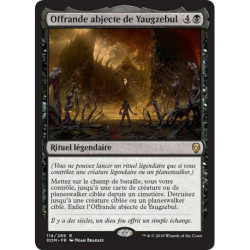 (Foil) Noire - Offrande abjecte de Yaugzebul (R) [DOM]