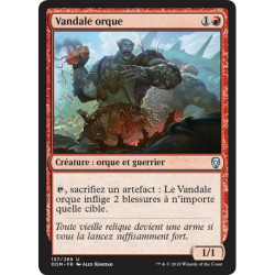 (Foil) Rouge - Vandale orque (U) [DOM]