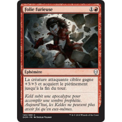 (Foil) Rouge - Folie furieuse (C) [DOM]