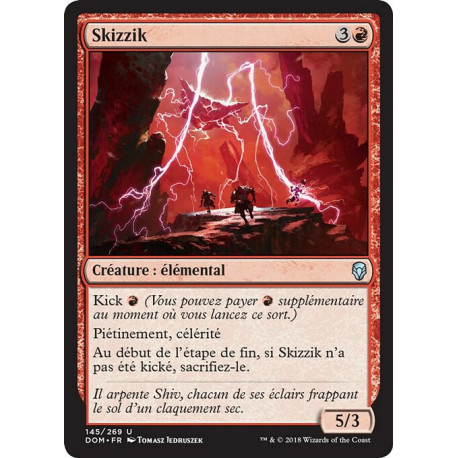 (Foil) Rouge - Skizzik (U) [DOM]