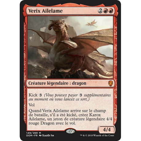 (Foil) Rouge - Verix Ailelame (M) [DOM]