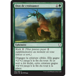 (Foil) Verte - Don de croissance (C) [DOM]