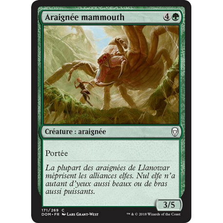 (Foil) Verte - Araignée mammouth (C) [DOM]