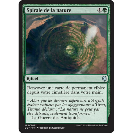 (Foil) Verte - Spirale de la nature (U) [DOM]
