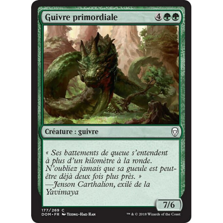 (Foil) Verte - Guivre primordiale (C) [DOM]