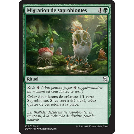 (Foil) Verte - Migration de saprobiontes (C) [DOM]