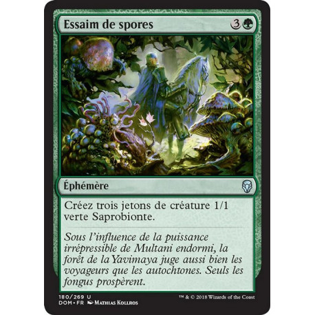 (Foil) Verte - Essaim de spores (U) [DOM]