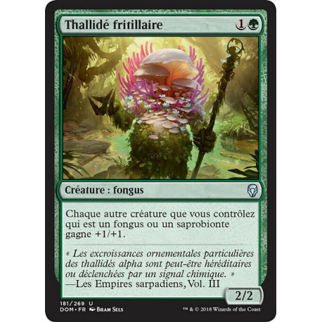 (Foil) Verte - Thallidé fritillaire (U) [DOM]