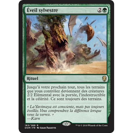 (Foil) Verte - Éveil sylvestre (R) [DOM]