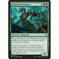 (Foil) Verte - Élémental d'épines (U) [DOM]