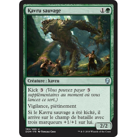 (Foil) Verte - Kavru sauvage (U) [DOM]